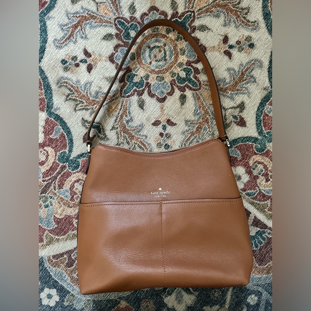 Kate Spade Bailey Shoulder Bag - color warm gingerbread.